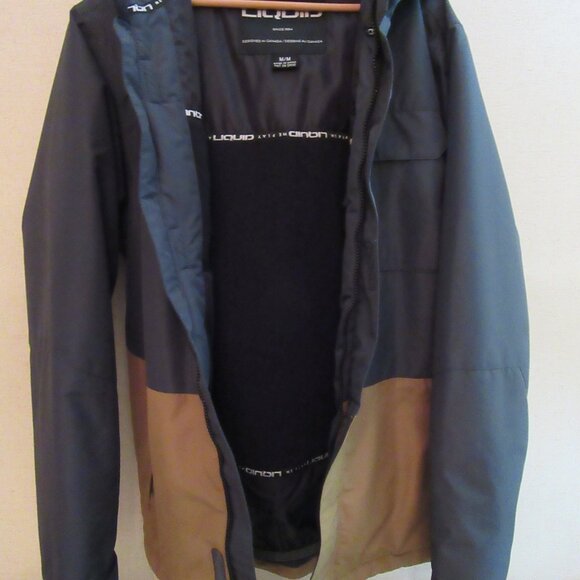 Liquid Men's Meran two-tone insulated Jacket - Picture 2 of 8